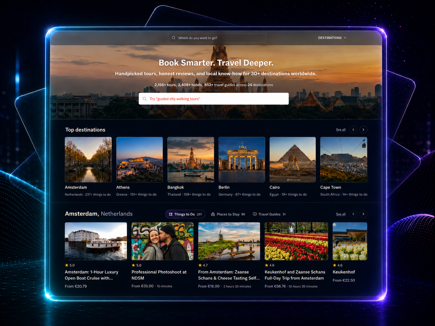 Travel Discovery & Booking Marketplace